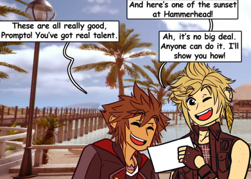 destiny-islanders:  In which Sora has a sixth sense. And yes, that joke was entirely intentional and is in fact what this entire comic hinges upon.