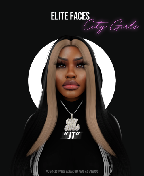 elitefacesinc:ELITE FACES presents the CITY GIRLS- 3 skin swatches for each sim- Includes Tray files