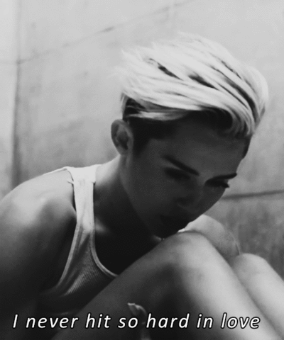 I'm sinking like a stone in the sea.
