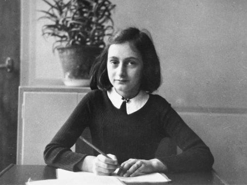 timidgeek:Anne Frank, age 13