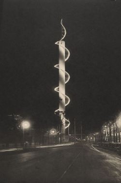 mikasavela:  mikasavela:  Nighttime view of the Porte no. 31, quai d'Orsay, Paris. Exposition Internationale 1937.    [Originally posted Oct 3, 2013 - URBANTUMBLR Vol. 2 reblog]   