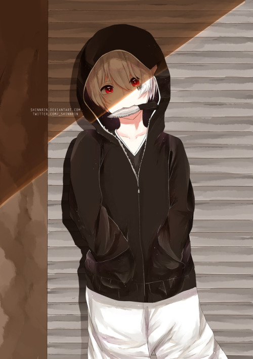 [LOSER] Fanart of Mafumafu’s cover of Loser. His singing style here was different and it 