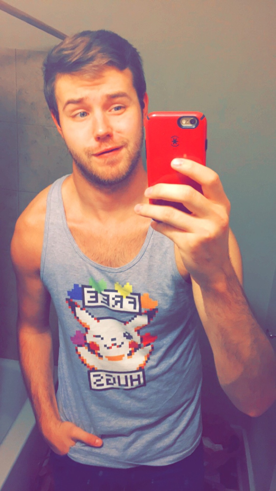 swag-beetles:  What if i said i grew a little bit the last time i wore this tank?