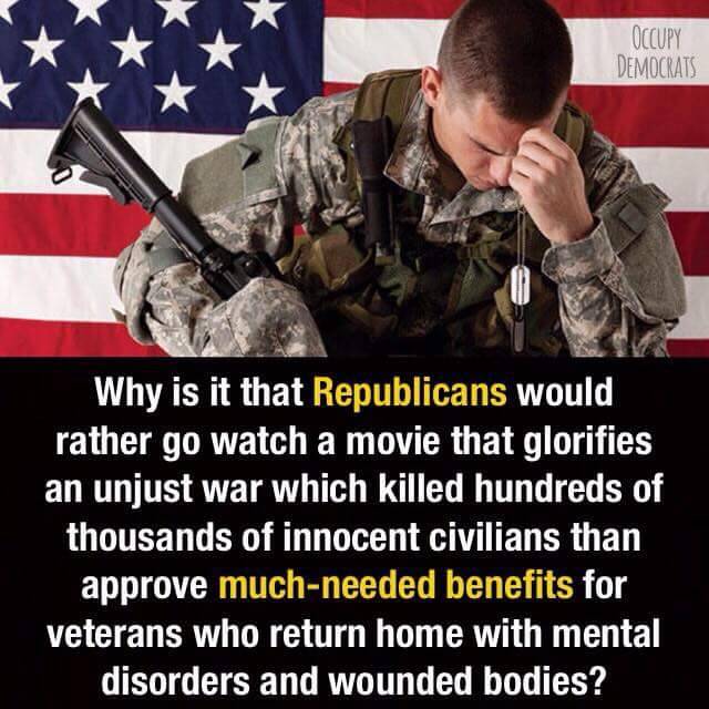 liberalsarecool:  The “American Sniper” Chris Kyle was killed by a fellow veteran