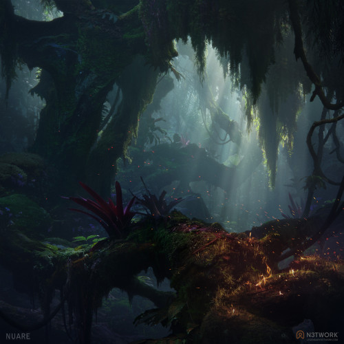 te5seract: Environment concept art by Christian Dimitrov