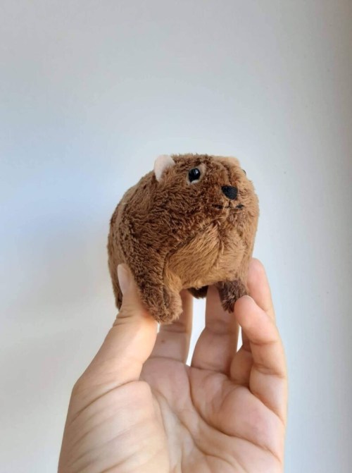 littlealienproducts:    Rock Hyrax Plushie