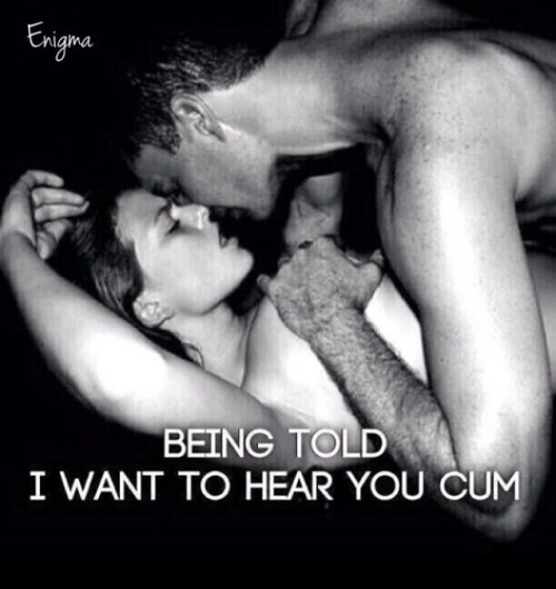 5fingerasssmack: masterenigma25: I want to hear you cum for me Truth…. ❣◕ ‿ ◕❣