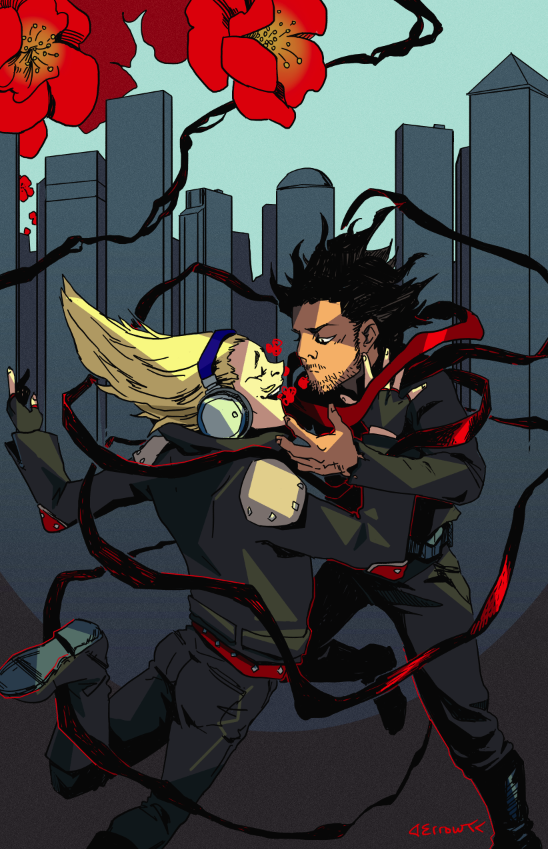 gutspace:EraserMic print for Yaoicon! Find me in the AA, I’ll have lots of new