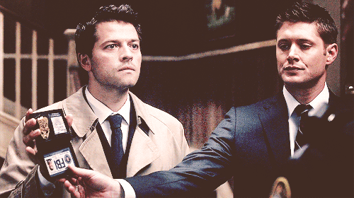 stardustcas: Favourite Dean/Cas moments ~ 5x03 “Free to Be You and Me”“He’s, uh, he’s new.”