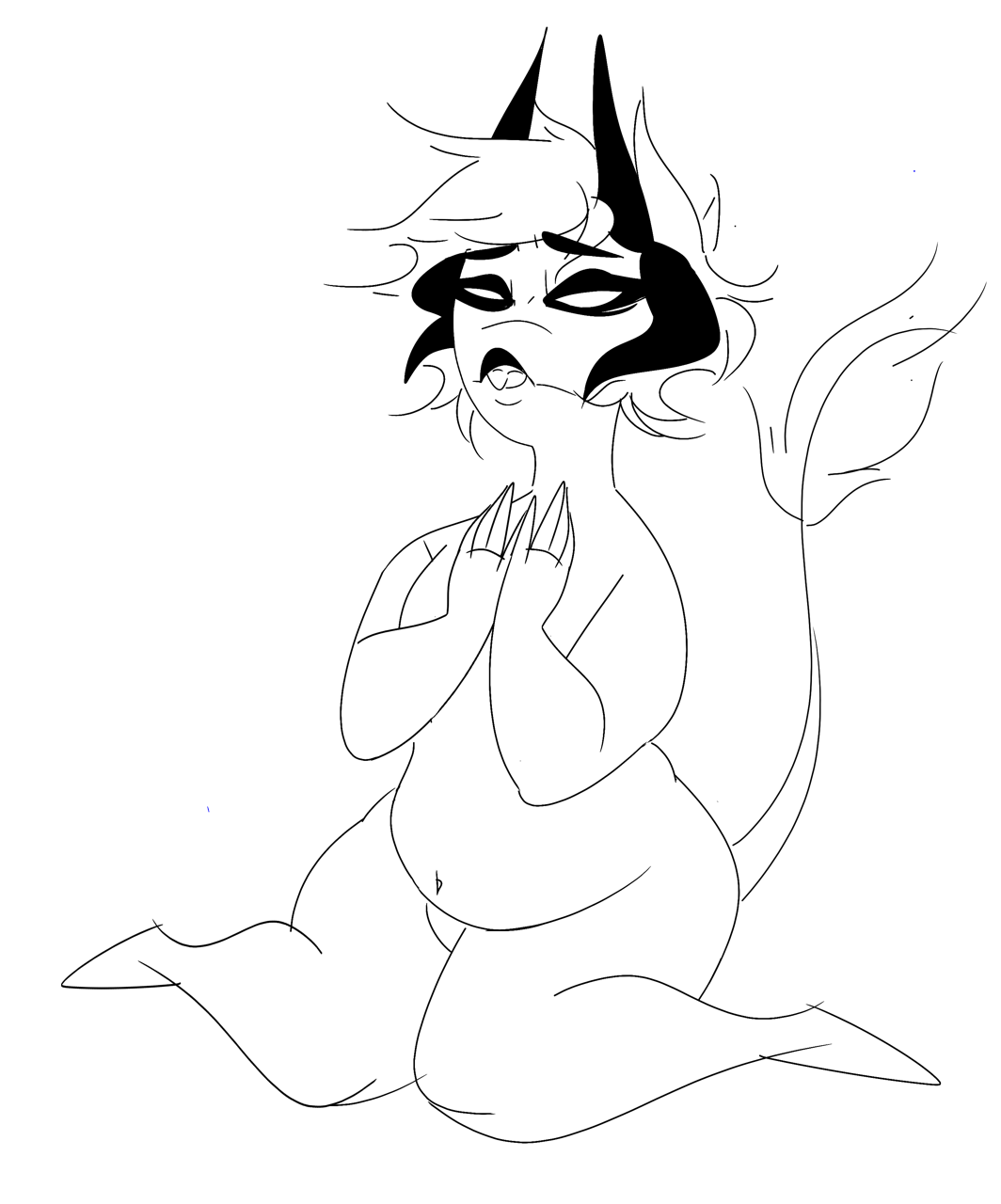 undercookedporkchop:All non colored pics Â© to me Colored pic Â© to my friend