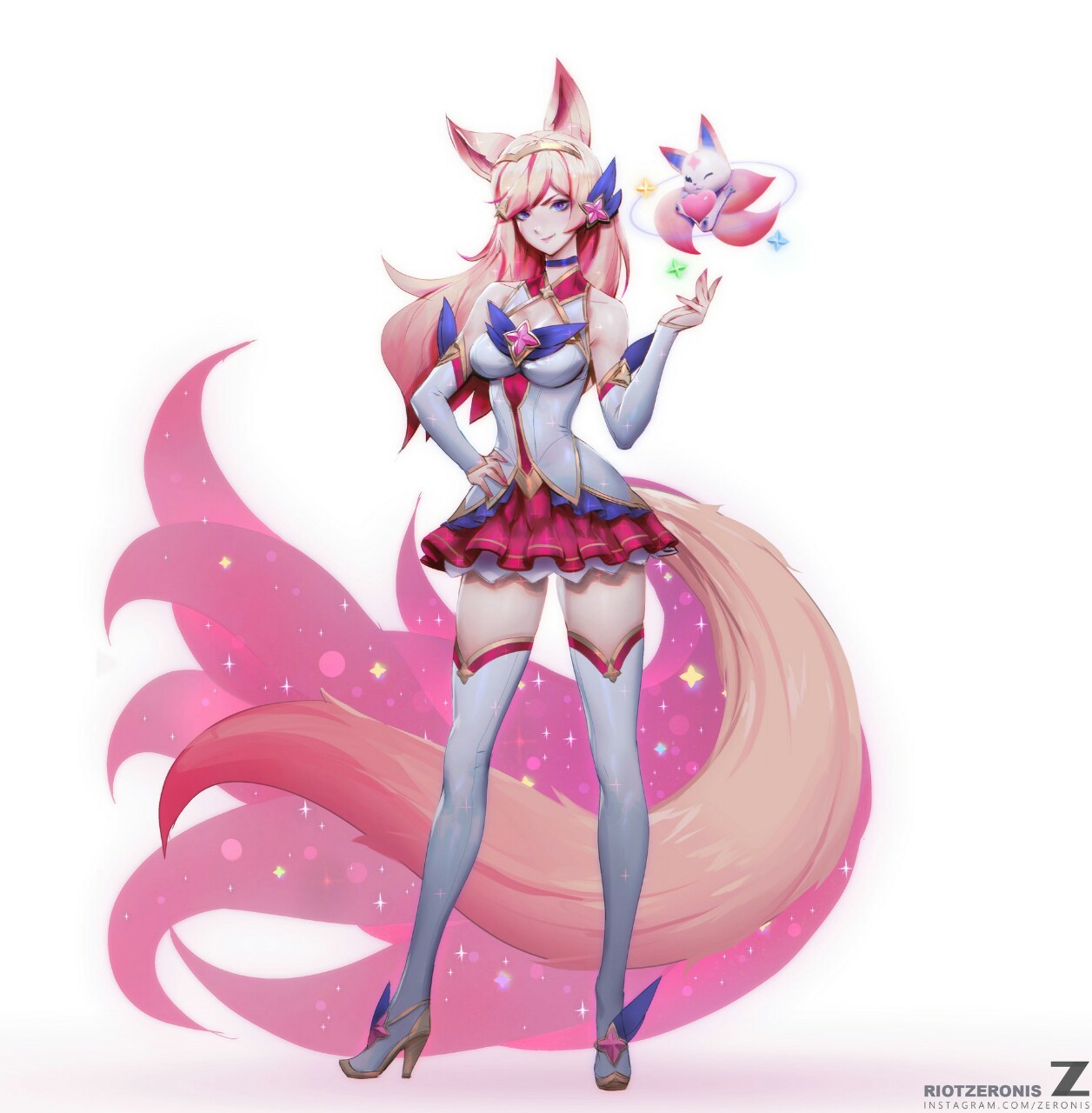 leaguekawaii: 🌟🌟Star Guardian 2017 - Concept🌟🌟 🔸Miss Fortune - Charles