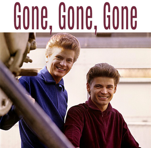 Top Everly Brothers Songs (as voted by fans) | #5 - Gone, Gone, GoneWritten on by Don and Phil, Gone