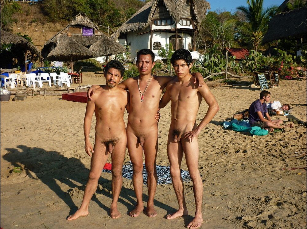 Cute nudist boys beach