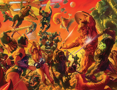 smashpages: Alex Ross variant cover for Masters of the Universe: Revelation #1