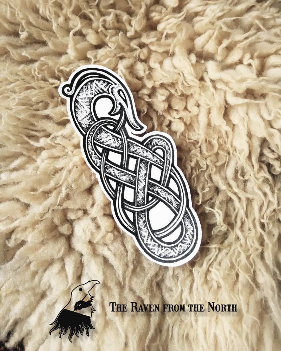 Norse World Serpent With Helm Of Awe Temporary Tattoos  Zazzle