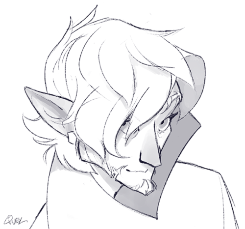 ffxivquel:When Felore doesn’t gel his hair back.