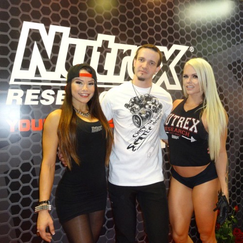 29.11.14 Moscow. PowerProShow. With Nathalia Melo and Larissa Reis.
