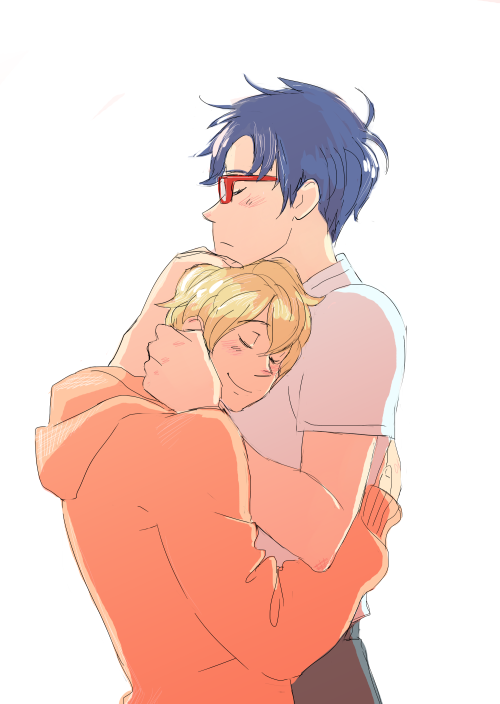 incaseyouart:  Soft hug &lt;3