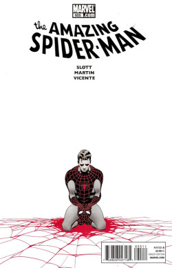 viewsofalex:  15/50 Favourite Spider-Man CoversAmazing Spider-Man 655, Art by Marcos Martin 