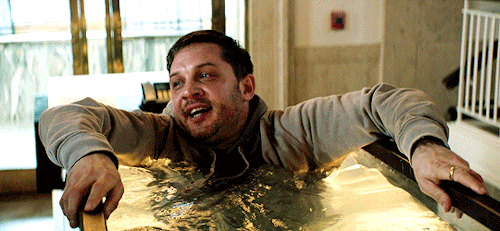 jcgreen72:sybbie-crawley:Tom Hardy as Eddie Brock in Venom (2018) dir. Ruben FleischerNo matter how 