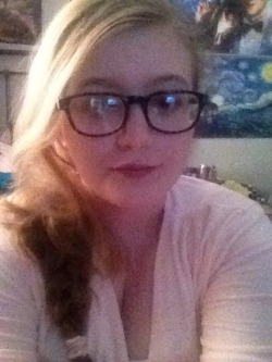 egalitarianqueen:  equaloffender:  vikingalitarian:  egalitarianqueen:  Bisexual selfie day  Look at this nerd.  Nerds are hot.  :0  She’s got starry night on her wall so Im sold.   Also&hellip; bit of “unf” feels to it.