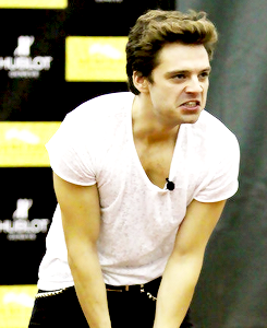 stanseba:  If Sebastian Stan playing tennis doesn't give you life, I have no idea what does. 