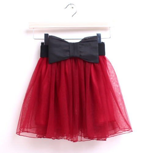 anzujaamu:  Ruffle Skirt with Bow