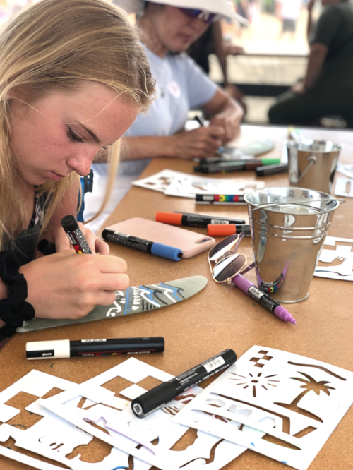 WORKSHOP SHOUT OUT | CAPTAIN FIN | VANS US OPEN We’re checking out some of the fun workshops happeni