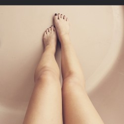   Take a picture of your bare feet using