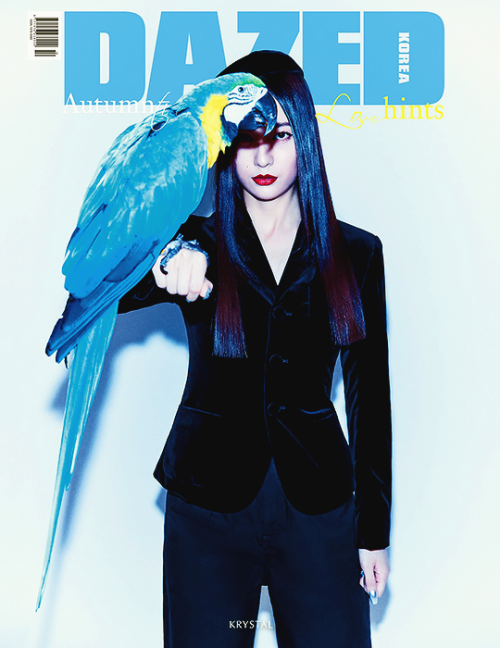 krystal:KRYSTAL on the Cover of DAZED KOREA Oct. 2021