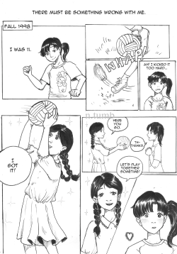 amanen:  “A Special Self” by Momo Black this was  my final project for a history course I took this past semester. I had  no idea how physically tiring (and painful!) making a comic with 100%  traditional art was (cutting screentones! not easy!),