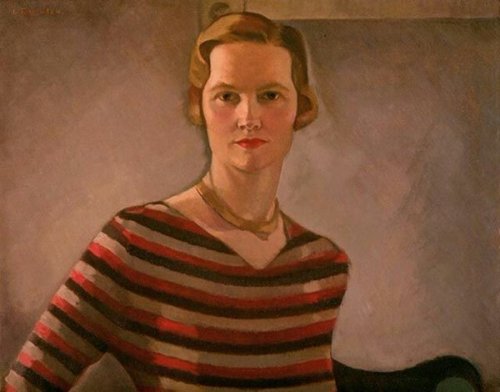 andrej33:Lilias Torrance Newton - Self portrait