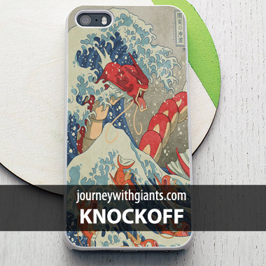 littlereddo:  zimmay:  I’ve just been hit by the worst case of art theft in my life. My fan illustration, The Great Wave off Kanto, is being sold on phone cases through some of the shadiest websites I’ve ever seen, and there’s nothing I can do to