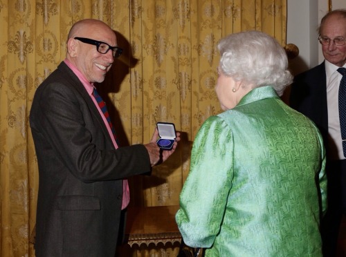 Queen Elizabeth II accompanied by Prince Philip, Duke of Edinburgh hosted the Winston Churchill Memo