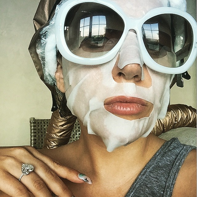 ladyxgaga:  @ladygaga: 8hrs yesterday and still going. Oh the glamours of sleep deprivation.