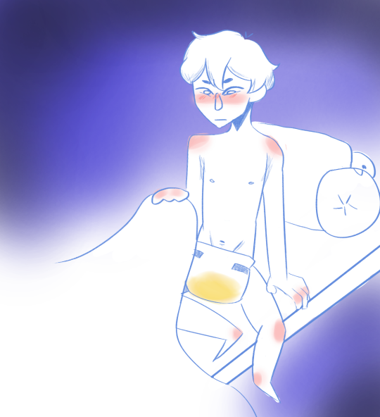 puddles-n-cuddles:  last one for tonight,,Yes H/aru is 100% a bed wetter next to Ri/n, 100% accepted H/aru headcannon, i love it.