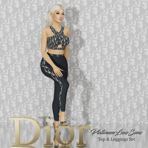    Dior SetTop &amp; LeggingsDOWNLOADPatreon early access | All Tiers | Public 16th Ap