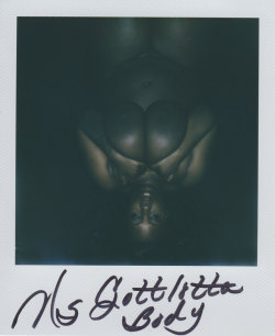 Msgottalottabody - Original Autographed Polaroid #1 - Fine Art Nude Â€“Tumblr