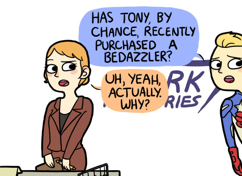 florabon:  Tony + Beddazler = No good  I love comics like this lol