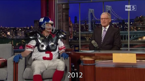 derekzane: Bill Murray on the Late Show through the years.