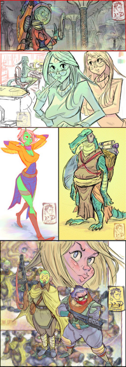 I haven’t updated this page in over 3 years. For more frequent weekly art updates, visit me ov