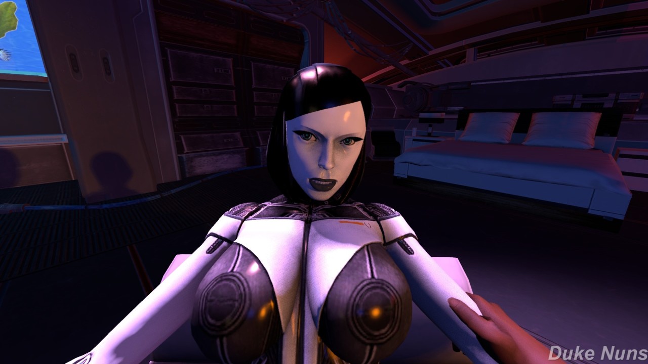 dukenuns:  Take me Ever wonder what Traynor and Edi get up to when Shepard is on