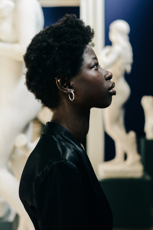 amen69fashion:Maty Sall via @moremodelsofcolor