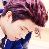 namusoos-blog:  woohyun hairstyles ✩ purple 