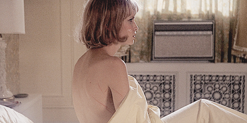 beauvelvet:  Rosemary’s Baby, 1968. I dreamed someone was raping me. I think it