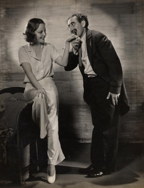 alfredoclasico:Tallulah Bankhead, Groucho Marx