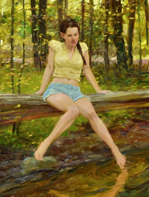 trulyvincent:A Cool SpotDavid Hettinger Date unknown