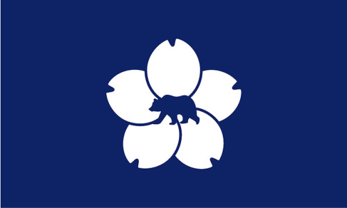 official-missouri: pulmosan: rvexillology: Missouri in the Style of a Japanese Prefecture from /r/ve