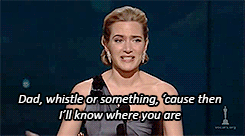 richardgere:   Favorite Oscar Moments  8. Kate Winslet winning the Oscar for Best Actress in 2009 