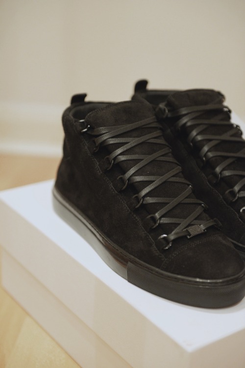 Balenciaga Arena Black Suede 